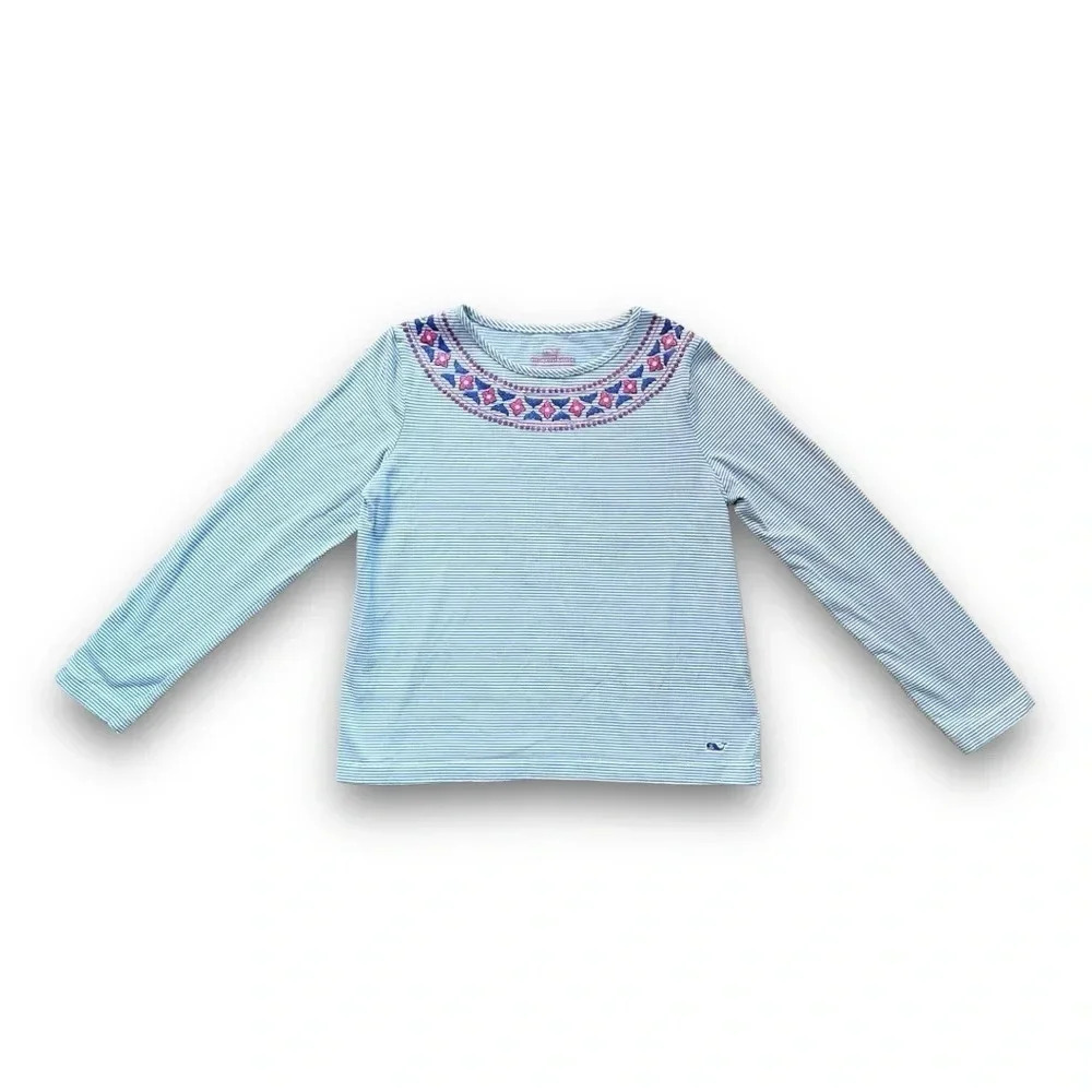 Vineyard Vines | Whale’s Tail Long Sleeve Tee (XS) 🐳 🌸